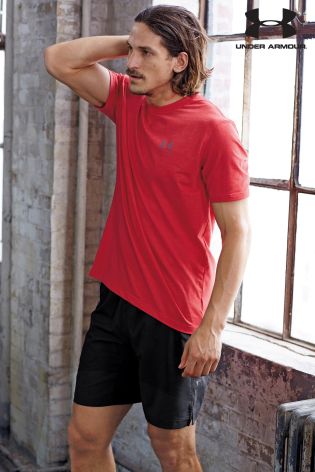 Grey & Red Under Armour Performance Base Layer Tee Two Pack